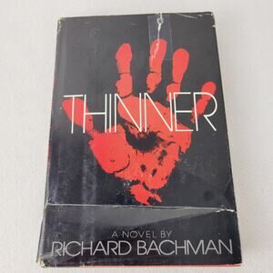Stephen King Thinner BCE Richard Bachman hardcover book 1984